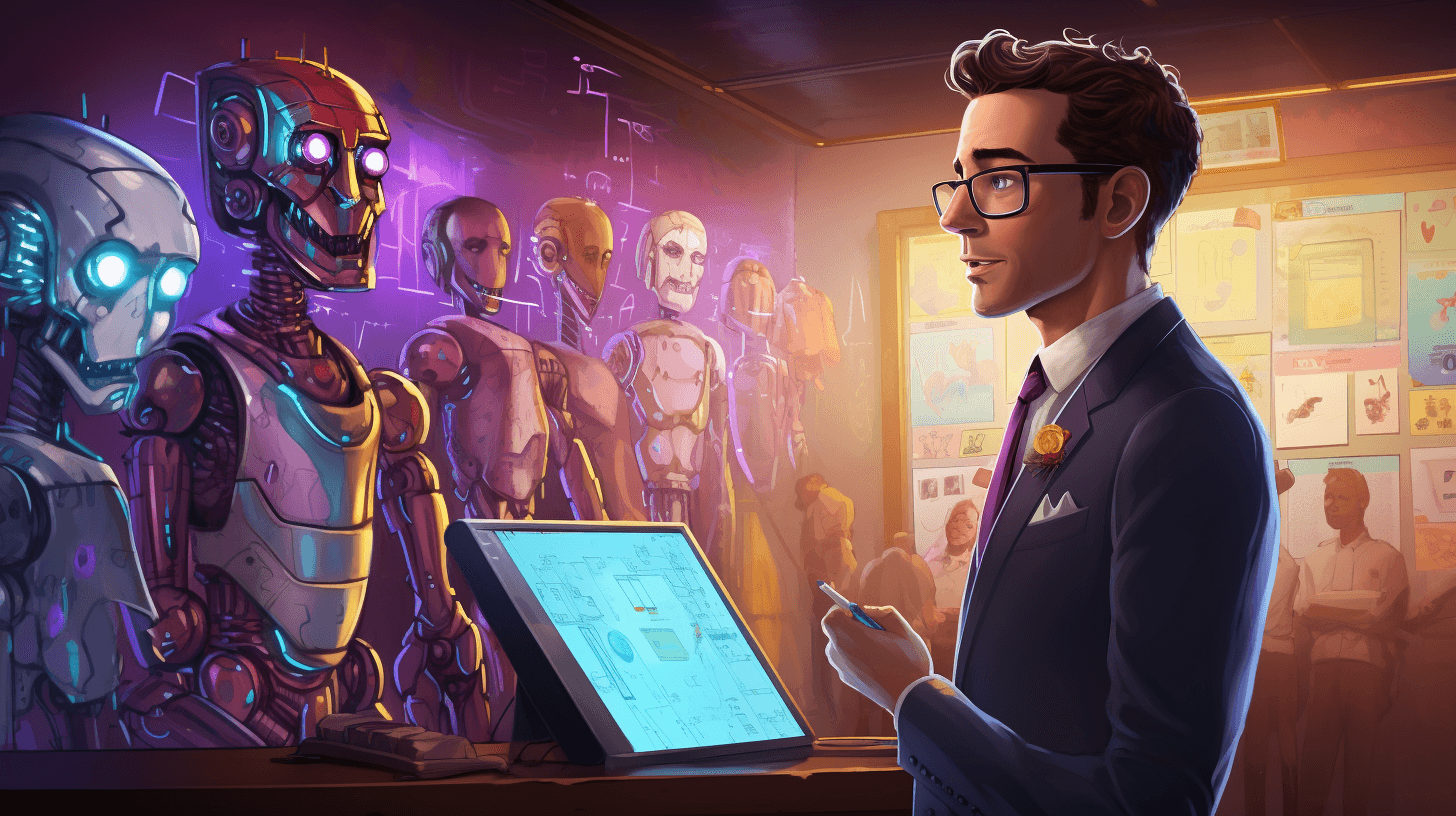 Developer designing a system skeleton before using AI to fill in the implementation